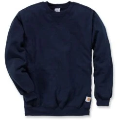 Carhartt Mens Midweight Cotton Polyester Crew Neck Sweatshirt Top