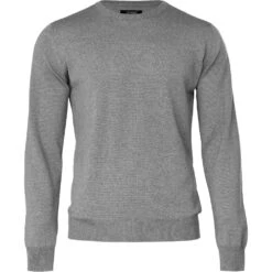 Nimbus Mens Beaufort Merino Knit Jumper -Cheap Tough Work Wears Store n113m grey 01