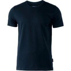 Nimbus Mens Orlando Organic Cotton T Shirt -Cheap Tough Work Wears Store np01m navy 01