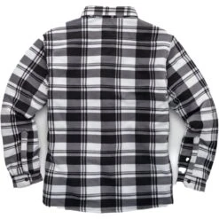 Scruffs Mens Worker Padded Checked Work Shirt -Cheap Tough Work Wears Store sh053 bkwh 03
