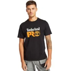 Timberland Pro Mens Core UPF Protection Graphic Logo T Shirt