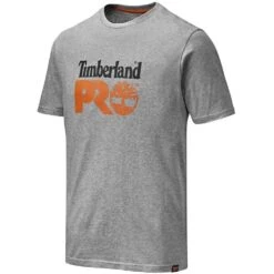 Timberland Pro Mens Core UPF Protection Graphic Logo T Shirt -Cheap Tough Work Wears Store tim060 gym 01