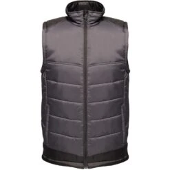 Regatta Mens Contrast Insulated Water Repellent Bodywarmer -Cheap Tough Work Wears Store tra841 087 03