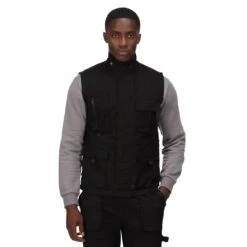 Regatta Professional Mens Pro Multi Pocket Utility Vest -Cheap Tough Work Wears Store tra865 800 01