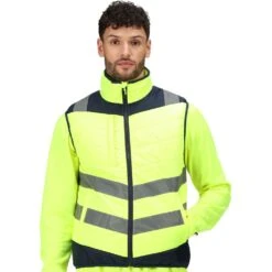 Regatta Professional Mens Hi Vis Thermal Gilet Bodywarmer