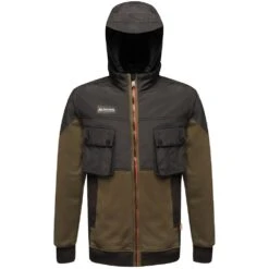 Tactical Threads Mens Onslaught Hooded Hybrid Hoodie Jacket