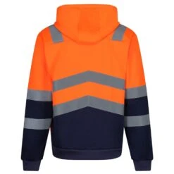 Regatta Professional Mens Hi Vis Reflective Hoodie -Cheap Tough Work Wears Store trf625 5lv 02