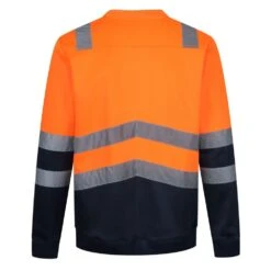 Regatta Professional Mens Hi Vis Reflective Sweater Jumper -Cheap Tough Work Wears Store trf656 188 02