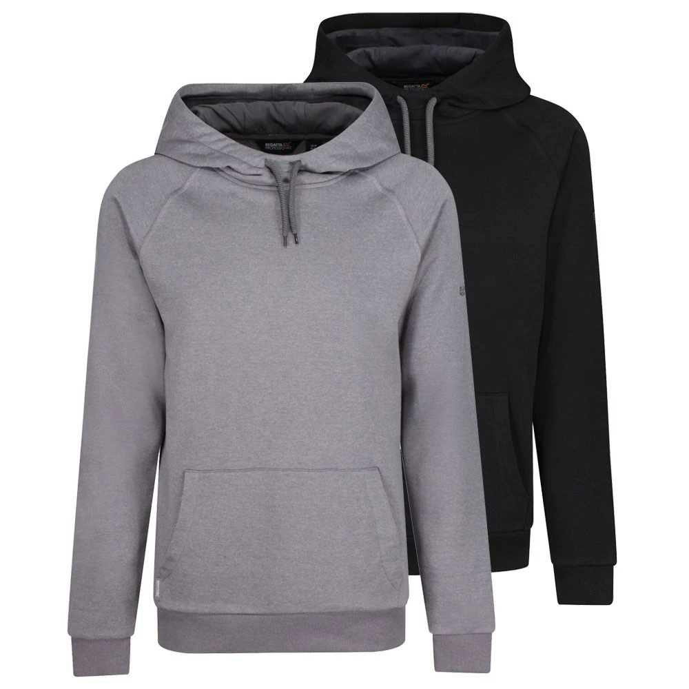 Regatta Professional Mens Essentials 2 Pack Hoody Sweatshirt 1 Regatta Professional Mens Essentials 2 Pack Hoody Sweatshirt