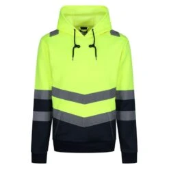 Regatta Professional Mens Hi Vis Reflective Over Head Hoodie -Cheap Tough Work Wears Store trf663 200 01