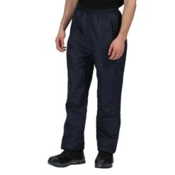 Regatta Mens Linton Waterproof Breathable Overtrousers -Cheap Tough Work Wears Store web version trw458 540 m 1